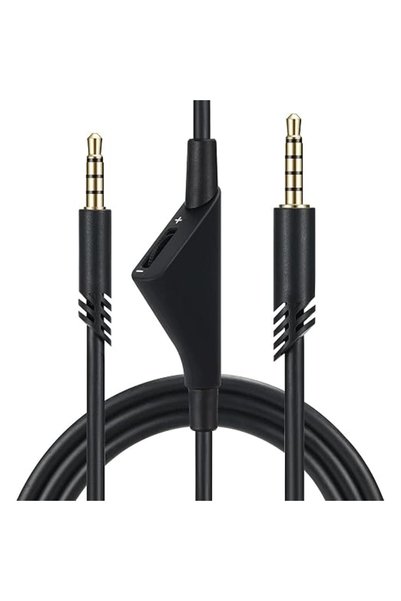Ejoyous Gaming Headset Audio Cable, 2 Meters Adjustable Volume Clear Sound 3D...
