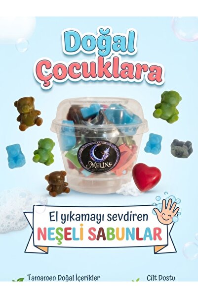NEŞELİ SABUNLAR DOĞAL NATUREL ÇOCUK SABUNU