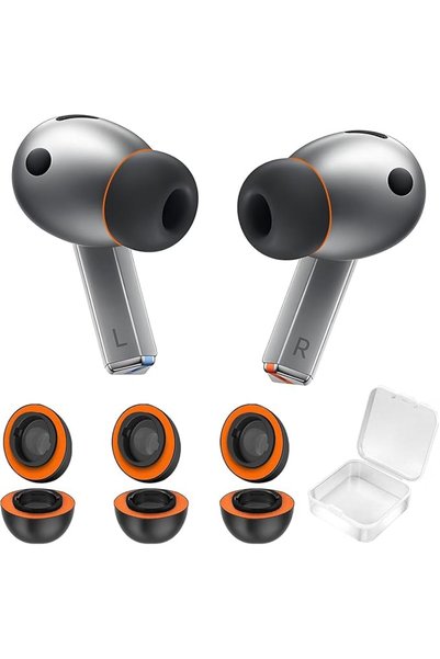 GENERAL Memory Foam Silicone Ear Tips Compatible with Galaxy Buds 4 Pro/ 3 Pr...