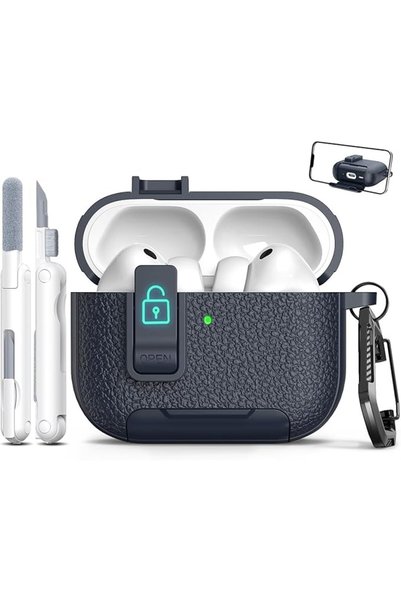 GENERAL Compatible with AirPods Pro 3rd Gen Protective Case with Cleaning Kit...