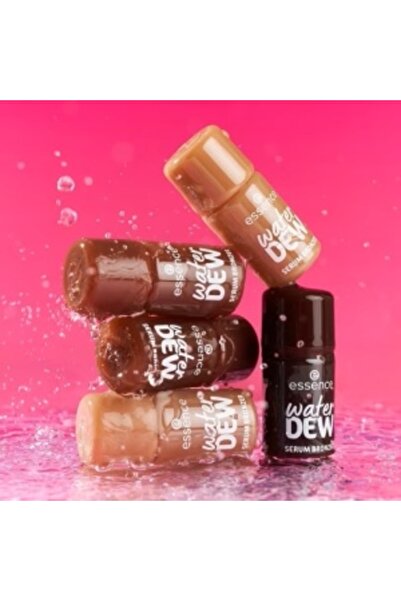 Essence Serum apă DEW bronzer, Honey Tan 20, Esență, 3.5 ml