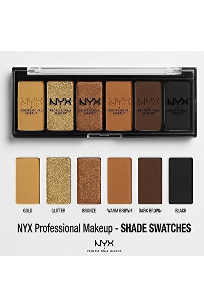 NYX Professional Makeup Ultimate Edit Petite Göz Farı Paleti, Ultimate Queen