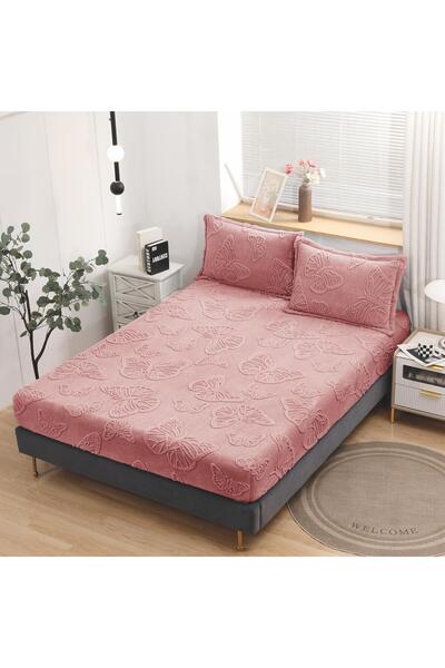 Truva Home Husa de Pat Cocolino cu Elastic 230x250 cm + 2 Fete de Perna 50x70...