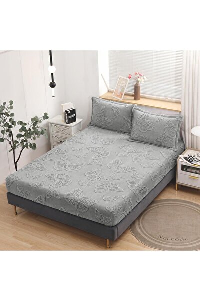 Truva Home Husa de Pat Cocolino cu Elastic 230x250 cm + 2 Fete de Perna 50x70...