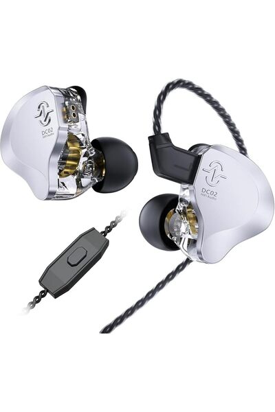 Yinyoo سماعات أذن KZ Castor IEM، إصدار KZ Harman مع محركين ديناميكيين، سماعات...