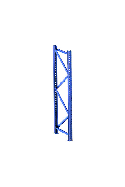 NO BRAND Πλαίσιο ραφιών παλετών 2000x800mm 1.5mm Μπλε - 10008