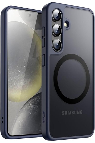 JETech Magnetic Case for Samsung Galaxy S24, Black