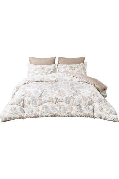 D DONETELLA FEEL THE LUXURY DONETELLA 6-Pcs Printed King Comforter Set | Fits...
