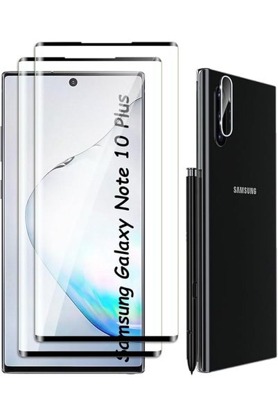 GENERAL [2+1 Pack] واقي شاشة من الزجاج المقوى متوافق مع هاتف Samsung Galaxy N...