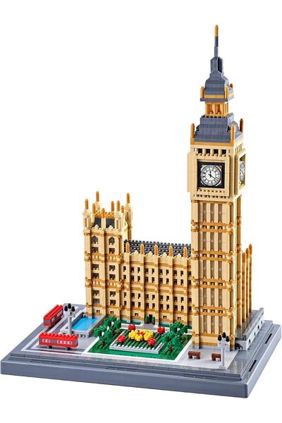 adventure game Big Ben Architectural Model Building Blocks Set, World Famous ...