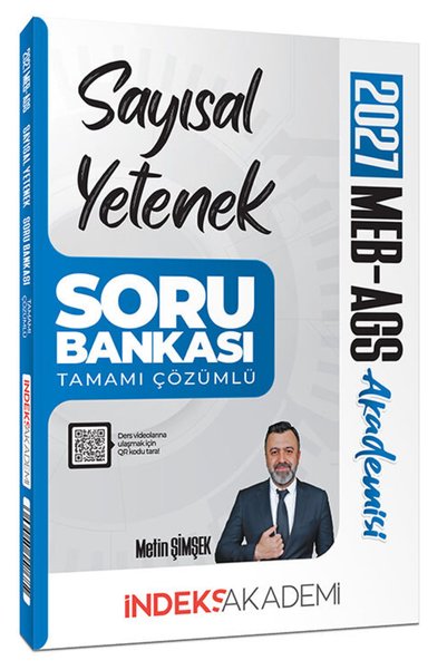 İndeks Akademi 2027 MEB-AGS Akademisi Sayısal Yetenek Soru Bankası Çözümlü - ...
