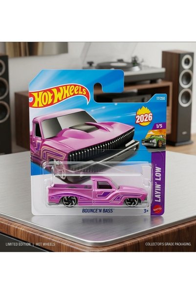 HOT WHEELS Model araba Bounce'N Bass