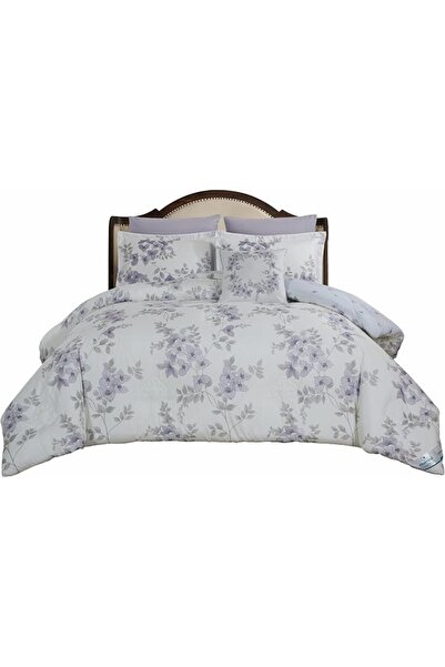 D DONETELLA FEEL THE LUXURY DONETELLA 6-Pcs Printed King Comforter Set | Fits...