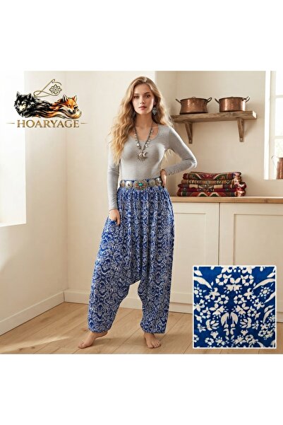 hoaryage Authentic Village Salwar 100% Cotton Viscose Floral Patterned Comfor...