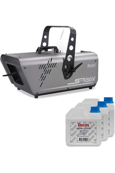 Antari Snow Machine (S-100X), generates a magical Snow Effect, compact and ro...