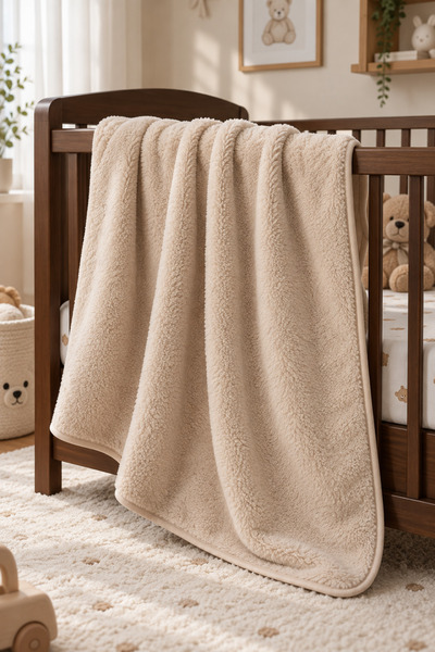 Mislina Home Wellsoft Bebek Çocuk Battaniyesi 100x150 cm Pofidik Yumuşak Kund...