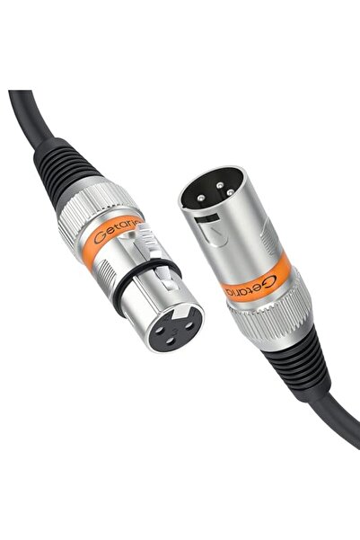 GENERAL XLR Cable, 2-Pack 6ft Microphone Cable, 3 Pins XLR Male to Female Mic...