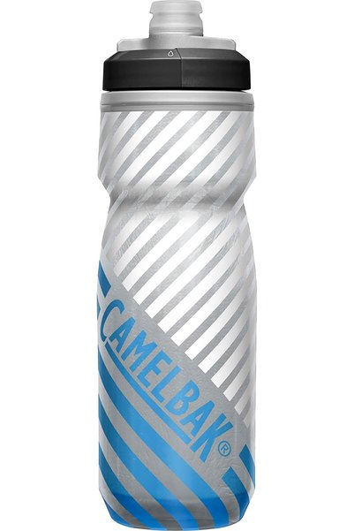 Camelbak - PODIUM CHILL BIKE BOTTLE OUTDOOR BIKE BOTTLE 700ML LIME/BLUE STRIPE