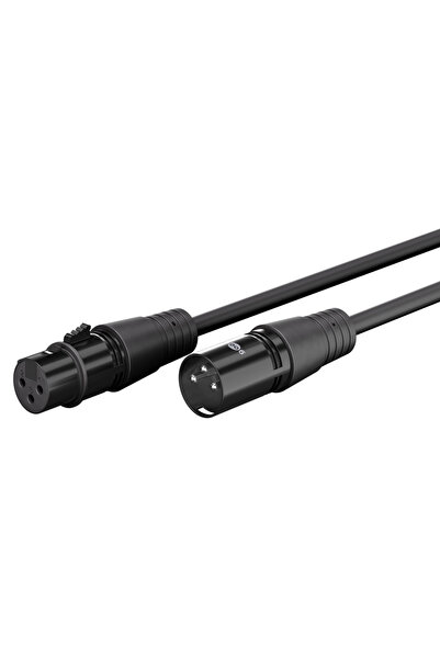 goobay Καλώδιο επέκτασης ήχου XLR 80039 5μ μαύρο