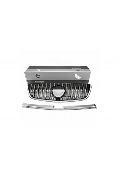 ESEN SKV Gril radiator GTR, argintiu, Mercedes Vito (W447, 2016-2019) A447880...