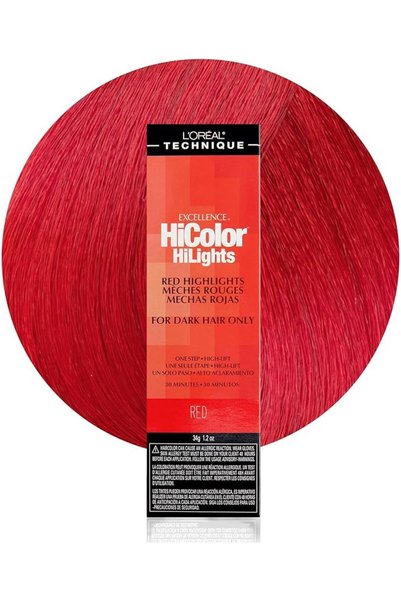 L'OREAL TECHNIQUE إضاءة ليد حمراء عالية السطوع