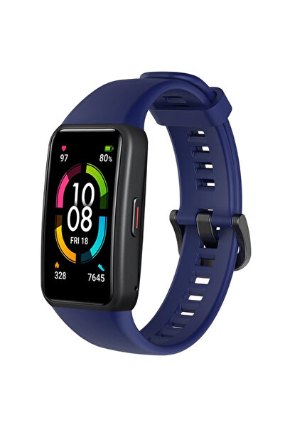 XGSM Curea din silicon pentru Huawei Band 6 / Honor Band 6, Albastru marin