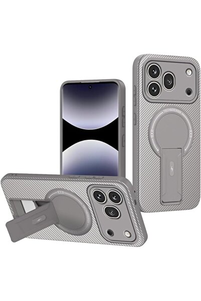 Noor Spark لهاتف HONOR 600 Pro، حافظة هاتف مغناطيسية بنسيج ألياف الكربون مع ح...