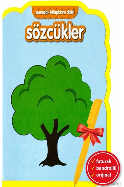 Net Çocuk Yayınları Alfa Kalem+ Yumuşak Kitaplarım Serisi-Sözcükler (KOLEKTİF...