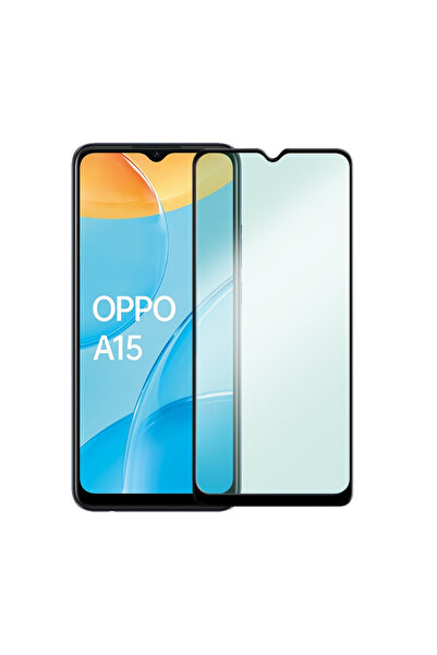 ERBORD Sticlă securizată 3D pentru Oppo A15 / A15S, Negru