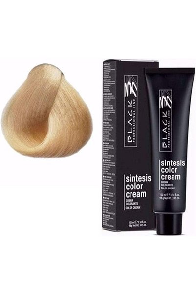 BLACK PROFESSIONAL LINE صبغة شعر سينثيسس احترافية سوداء 100 مل، 10.0 أشقر فات...