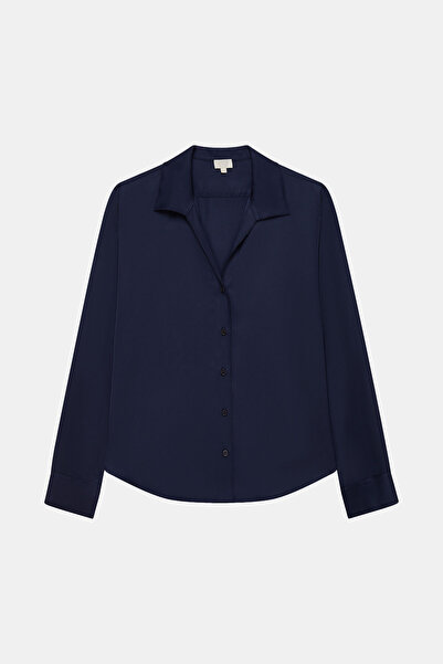 W Collection LACİVERT BLUZ