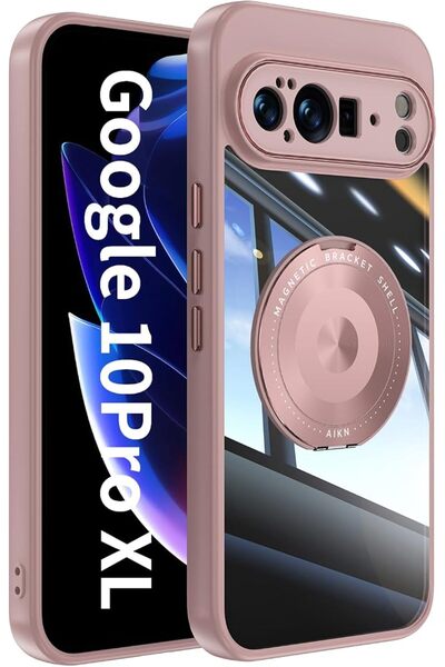 Noor Spark غطاء شفاف كريستالي لهاتف جوجل بيكسل 10 برو إكس إل (2025)، متوافق م...