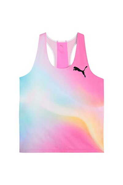 Puma Γυναικεία Μπλούζα Τρεξίματος Lightspeed Ultraweave Graphic SS 2026-Πολύχ...