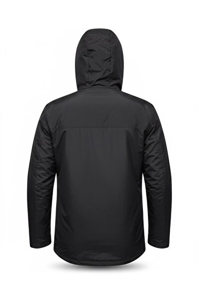 HEWANK Men's Water and Wind Resistant Premium Shearling Coat Jacket