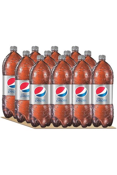 Diet Pepsi مشروب غازي، 12 × 1 لتر