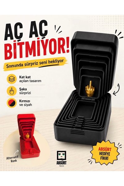 Sürpriz Hediye Hareketli Şaka Kutusu
