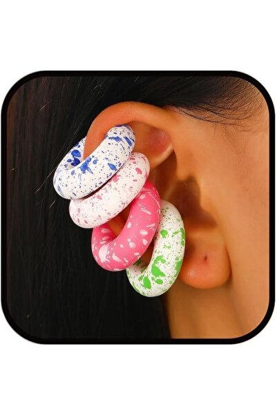 KASTWAVE NALACAL أساور أذن سميكة أو رفيعة غير قابلة للثقب للنساء
