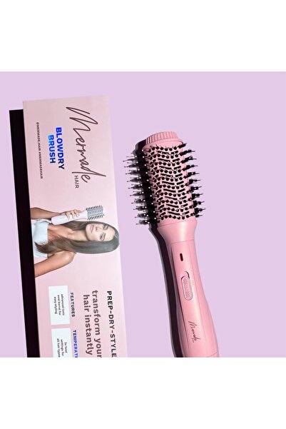 Mermade Hair Βούρτσα για στέγνωμα μαλλιών - Ροζ