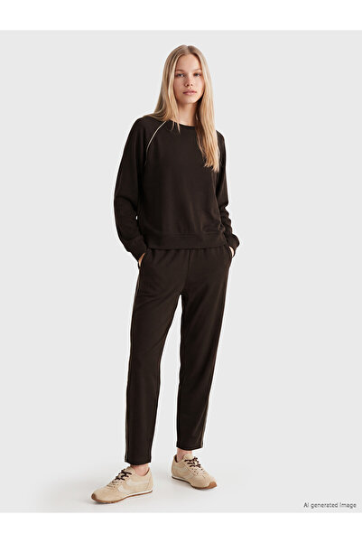 LC Waikiki Two Mt Shop Quality Natuvera Brown Straight Loose & Baggy Women's ...