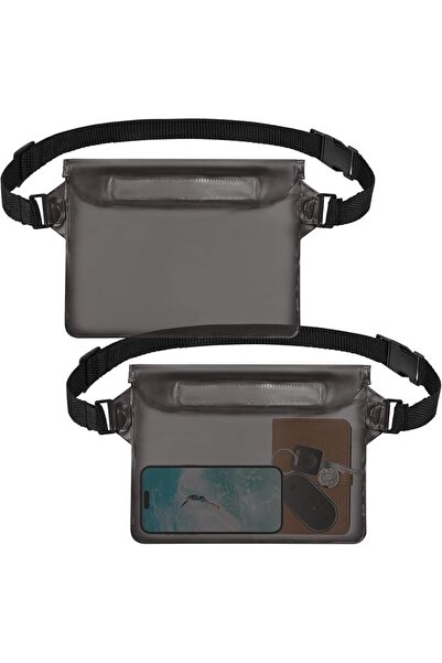 Generic YelaJoy Waterproof Waist Pouch Dry Bag, 2-Pack Touchscreen Phone Pouc...
