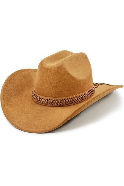 Generic NALACAL Shapeable Wide Brim Cowboy Hat - Classic Felt Western Hat for...