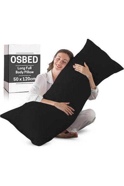 Generic OSBED Soft & Comfy Long Pillow for Side Sleepers | Premium Large Body...