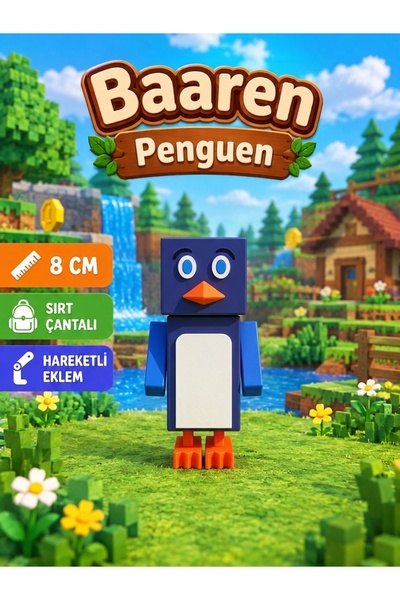 Mentor 3D Store Super Bear Adventure | Süper Ayı Penguen - Hareketli Eklemli ...
