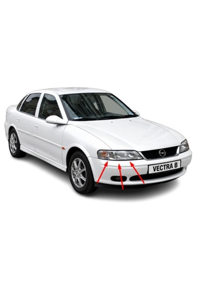 Depo Opel Vectra B Makyajlı 1999-2001 Arası Sağ Ve Sol Far Takım 1216053 / 1216054