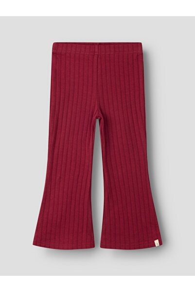 Lil' Atelier Leggings aus Bio-Baumwolle im Boot-Cut-Stil