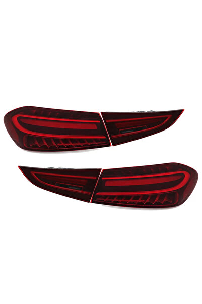 tuningset LED Taillights suitable for Mercedes GLE Coupe C167 2019-2023 Upgra...
