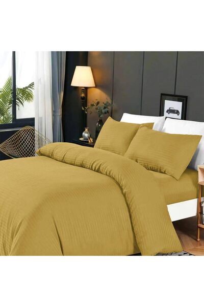 Generic طقم غطاء لحاف من الألياف الدقيقة مكون من 4 قطع (غطاء لحاف واحد (160×2...