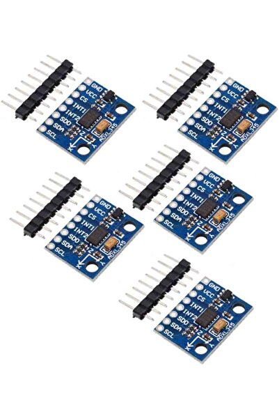 Generic 5pcs GY-291 ADXL345 Digital triaxial acceleration of gravity inclinat...
