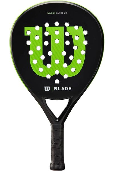 Wilson Padel Racket Blade Junior v2, Fibreglass, 300 g, Head Size: 439 cm², B...
