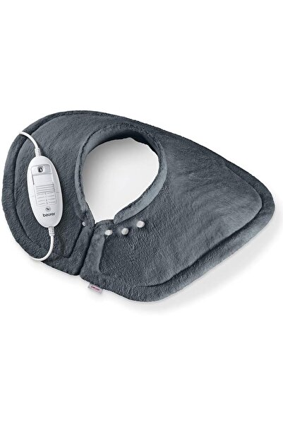 Beurer Hk54 Cosy Neck And Shoulder Heat Pad - Grey | Wraps Around Your Should...